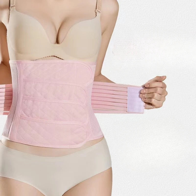 Ceinture post-partum gainant — Bande abdominale respirante après accouchement