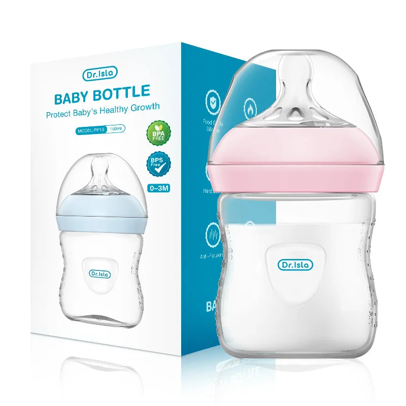Biberon bébé avec poignée - 3 tailles disponibles - BPA Free