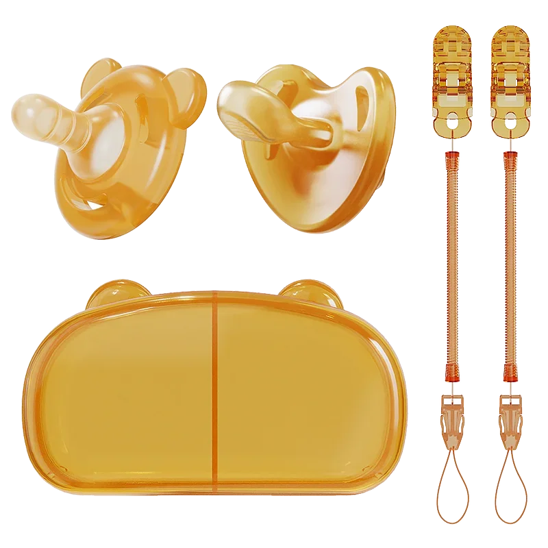 Tétine anti-coliques bébé — Silicone ultra doux, sommeil apaisé