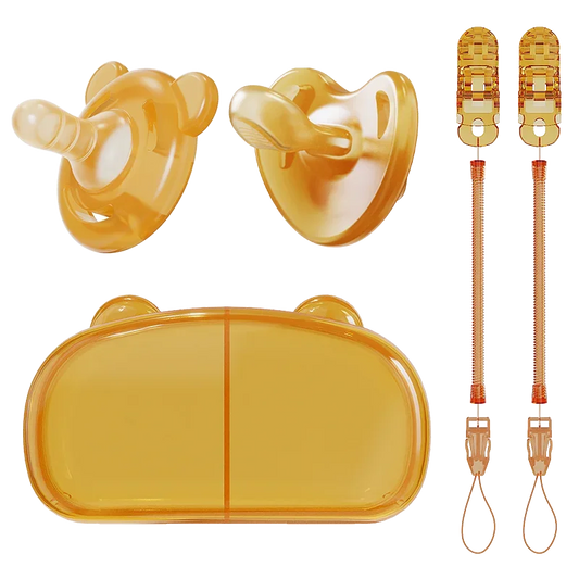 Tétine anti-coliques bébé — Silicone ultra doux, sommeil apaisé