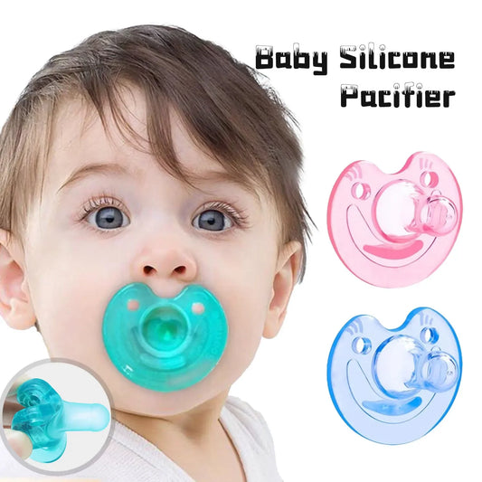 Tétine sensorielle bébé — Anti-chute - ultra douce - BPA free - 0 à 3 ans