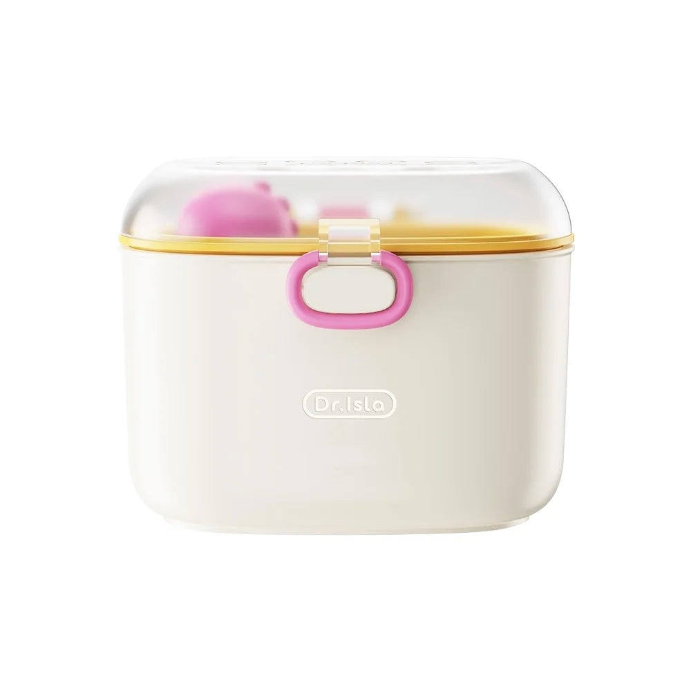 Boîte doseuse lait en poudre portable Dr.Isla - 2 tailles - anti-renversement - BPA Free
